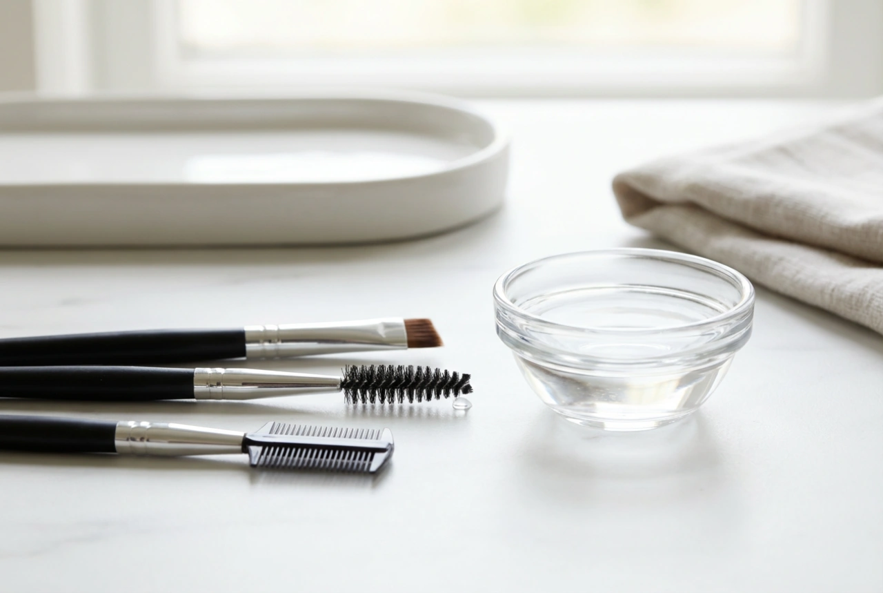 Øyenbrynsbørster: hvilke du skal velge og hvordan du rengjør dem for presis påføring