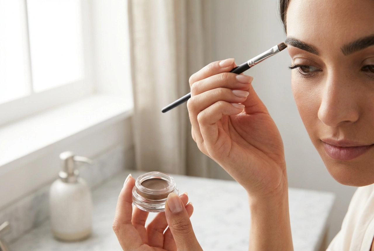 Øyenbrynsbørste: Hvordan velge den rette og tegne hårstrå for hårstrå