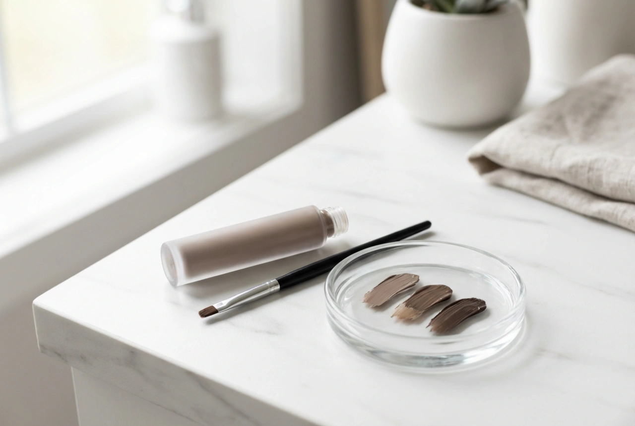 Øyenbrynsfarge i praksis: valg av nyanse og kontroll av intensitet