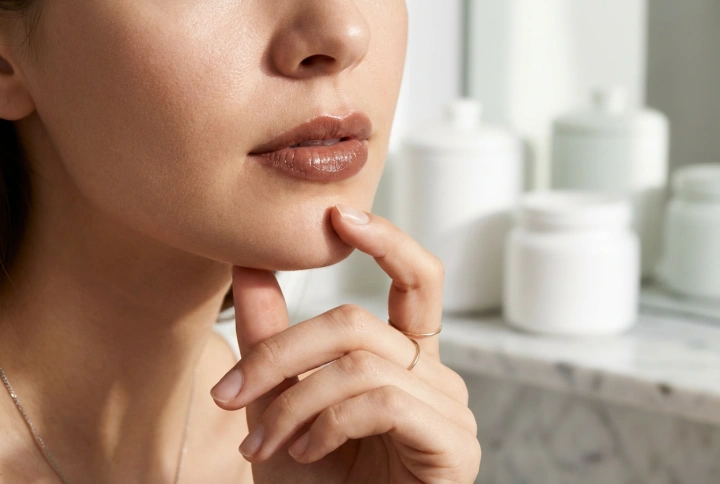 Brun lipgloss for hverdagsbruk: lett sminke som ikke mørkner