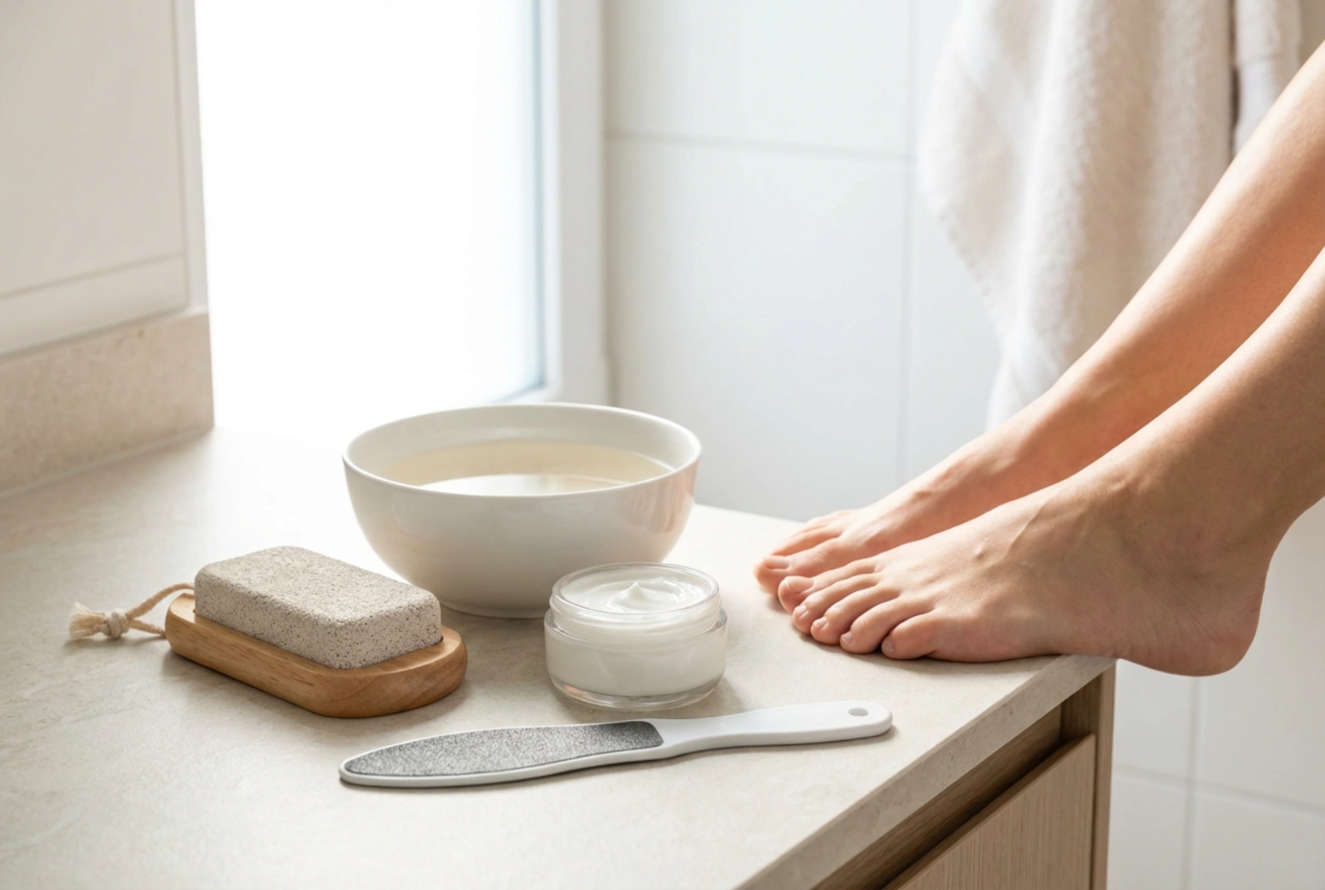 Fotfil: Typer, bevegelser og hygiene i hjemmepedikyr