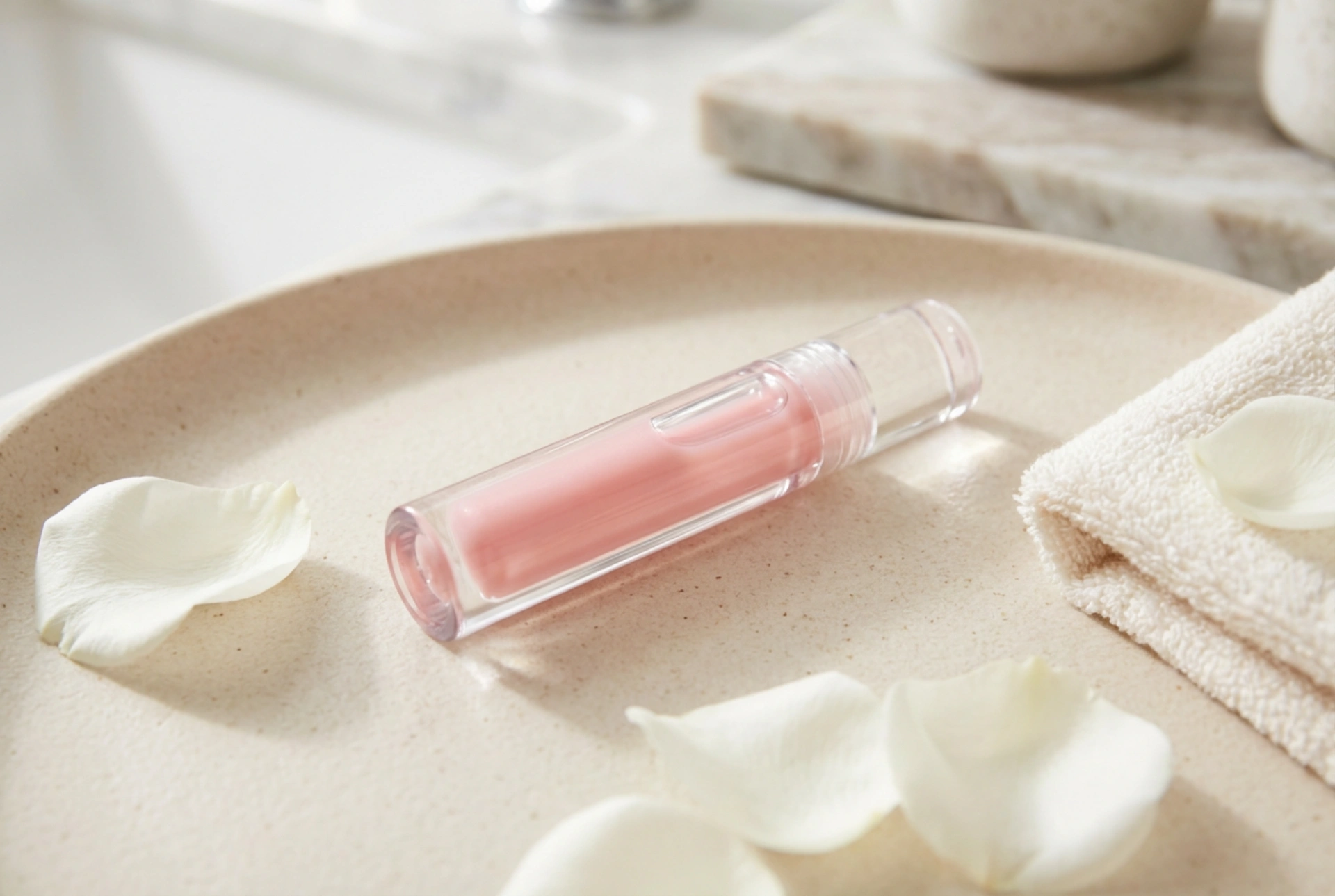 Leppeforstørrende gloss uten svie: hvordan bygge en subtil effekt